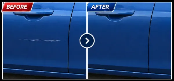 車キズ Mサイズ ビフォーアフター